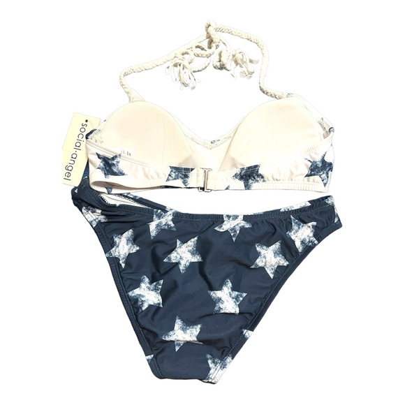 Social Angel Woman’s Reverse Stars Swim Set S - Picture 3 of 5